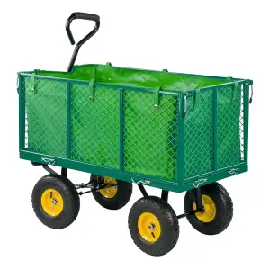 DJM Direct Heavy Duty Garden Outdoor Trolley Cart 300kg