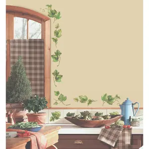 RoomMates Green Evergreen Ivy Peel & Stick Wall Decals