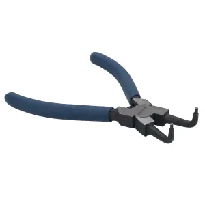 Individual circlip plier internal bent 6in / 150mm with dipped handles