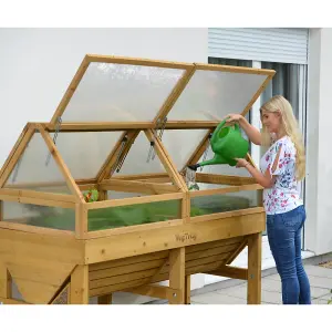 VegTrug Medium Cold Frame - Natural