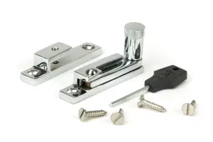 From The Anvil Polished Chrome Brompton Quadrant Fastener - Narrow