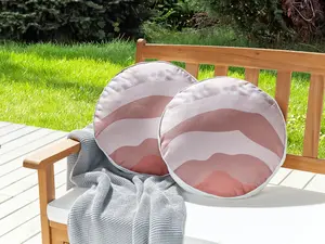 Set of 2 Outdoor Cushions CAMPEI Pink