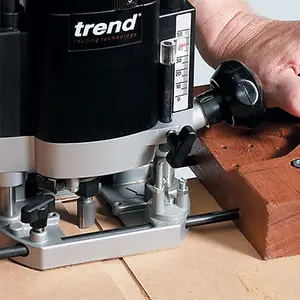 Trend 3/71X1/2TC 1/2 Shank Two Flute Cutter 12mm x 25mm Router Bit