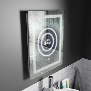 Harper & Harlow 390x500 Cassio LED Illuminated Bathroom Mirror