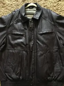 Premier Man Genuine Real Leather Vintage Jacket Dark Brown