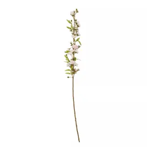 Fiori 94cm Spray Pink Cherry Blossom Artificial Plant Foliage