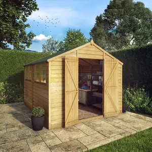 Mercia 10 x 8ft Overlap Apex Shed No