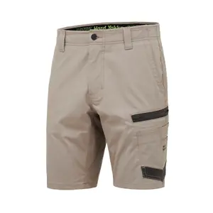 Hard Yakka - Raptor Active Mid-Short - Brown - Shorts