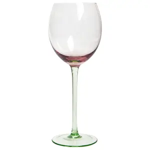 Set of 4 Wine Glasses DIOPSIDE Pink