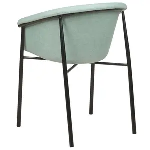 Set of 2 Dining Chairs AMES Mint Green