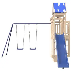 Berkfield Outdoor Playset Solid Wood Pine