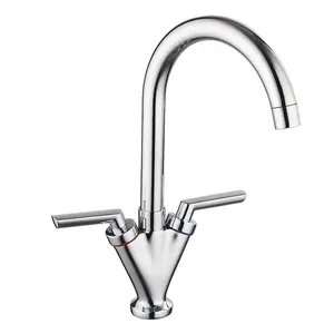 Nes Home Brogan Swivel Spout Mono Mixer Kitchen Tap Chrome