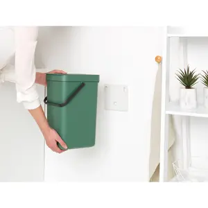 Brabantia Sort and Go 12 Litre Waste Bin Green