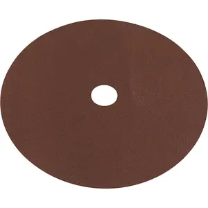 25 Pack 175mm Sanding Discs - 80 Grit Aluminium Oxide for Wood Finishing