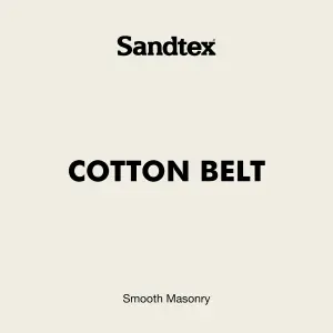 Sandtex Cotton Belt Matt Masonry paint, 5L Tub