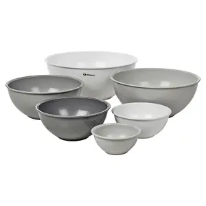 URBNCHEF 5.25L 6 Pcs Mixing Bowl Measuring Pouring Set Kitchen Cooking Baking Food