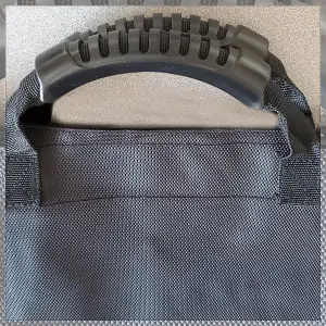 450mm x 450mm Pipe and Drape Baseplate Bag with Zipper Closure