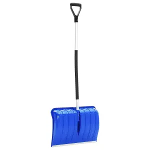 vidaXL Snow Shovel Blue 145 cm Aluminium