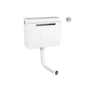 Grohe Adagio 39053 Dual Flush Concealed Flushing Cistern Bottom Entry + Button