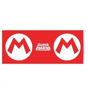 Super Mario Mario Initial Mug Red/White (One Size)