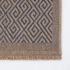 Nature Collection Outdoor Rug in Blue  5100B