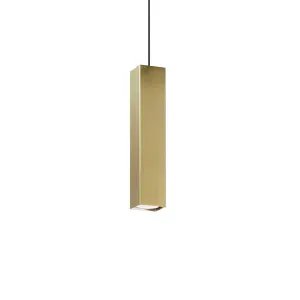 Luminosa Sky Decorative Slim Pendants Brass Satin, GU10