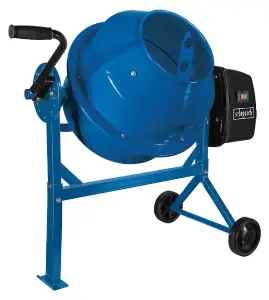 Scheppach MIX65 65L Hobby Cement Mixer 230V