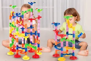 105 Piece Marble Run Toy Set Ideal Gift For Kids