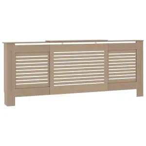 Sturdy and Durable MDF Radiator Cover 205 cm