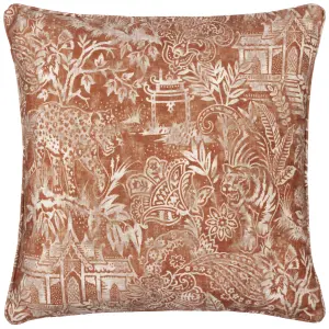 Wylder Tropics Bengal Chenille Polyester Filled Cushion