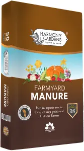 Harmony Gardens Farmyard Manure 50L - Peat Free