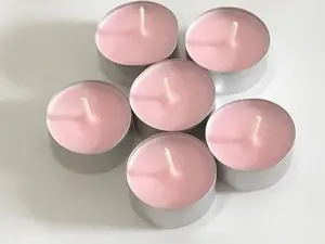 20pck Rose Scented Tealight Candle Set