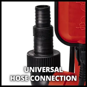 Einhell Dirty Water Pump 9500l/h 330W Universal Connection Adjustable Float GC-DP 3325 10m Power Cord