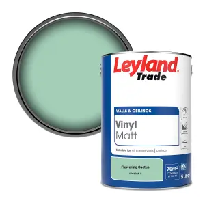 Leyland Trade Vinyl Matt Walls & Ceilings Emulsion Paint Flowering Cactus (PPG1228-3) 5L