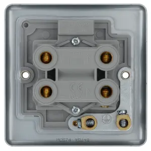 BG Metal Clad 45A Square Double Pole Switch With Power Indicator