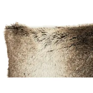 Bosie Lamina Mocha Ombre Rectangular Cushion