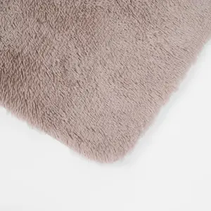 Fluffy Rug Anti-Slip Plain Shaggy Floor Mat, Natural - 160 x 230cm