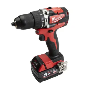 Milwaukee M18CBLPD Combi Drill 18V Brushless Cordless  X1 5AH Battery M12-18C