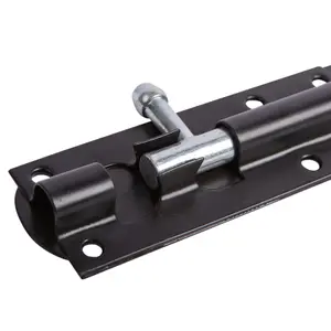 Blackspur - Steel Tower Bolt - 152mm - Black