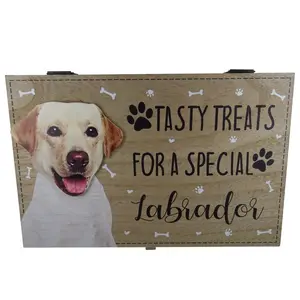 Labrador Dog Treat Box Delgado Decorative Box