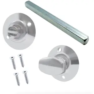 AFIT Polished Chrome Bathroom Turn and Release 5mm Spindle