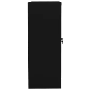 Berkfield Office Cabinet Black 90x40x105 cm Steel