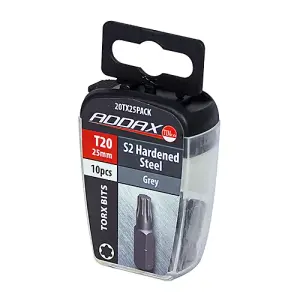 Timco - S2 Driver Bits - TX (Size TX20 x 25 - 10 Pieces)