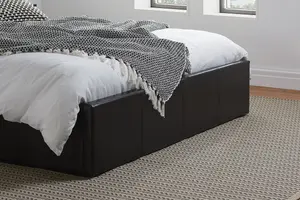 Birlea Berlin King Ottoman Bed Frame In Black