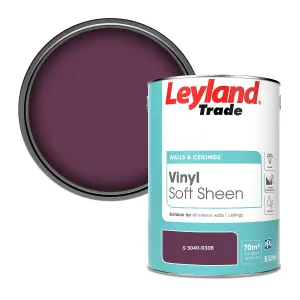 Leyland Trade Vinyl Soft Sheen Walls & Ceilings Emulsion Paint (S 5040-R30B) - 5L