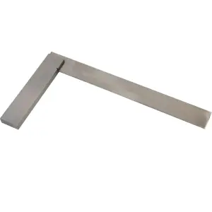 Neilsen Engineers Right Angle Polished Try Steel Machinist Square 12" 300mm