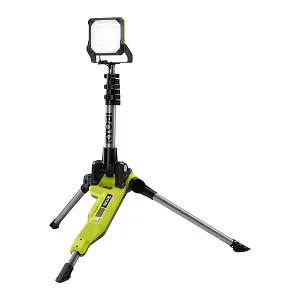 Ryobi ONE+ Tripod Light 18V R18TL-0 Tool Only - NO BATTERY OR CHARGER SUPPLIED