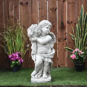 Large Cherub Statue 'Summer' Edition