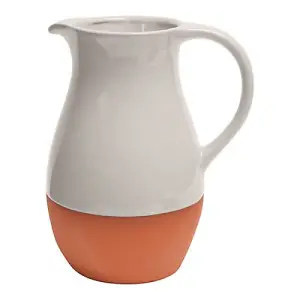 Dexam Sintra Glazed Terracotta Jug Stone