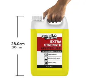 Chemical Trade Store - Concentrated Washing Up Liquid - Lemon - 5 Litre